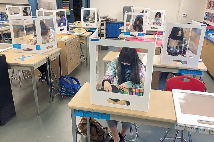 Schools rethink student spacing